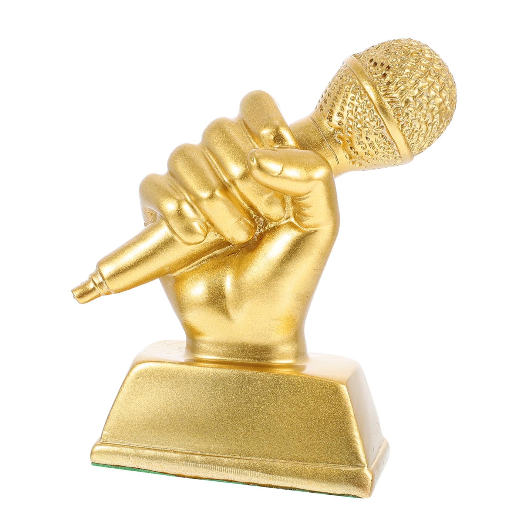SWAYVES Trofeo de Música Trofeo de Resina para Premios Trofeo Copa de Premio/Golden*3Pcs/13.5 * 11 * 5Cm