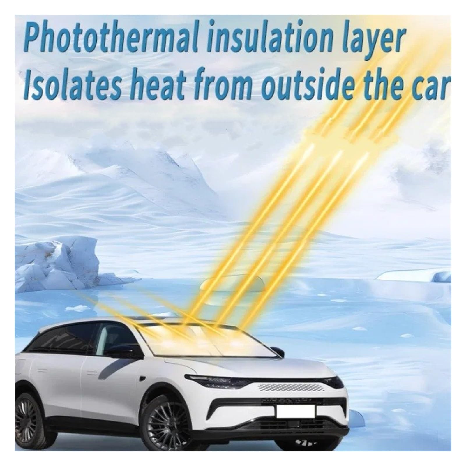 Parasole Auto Per Citroen DS 4 DS4 2010~2018 2015 2016 Parabrezza Anteriore Parasole Isolamento Termico Raffreddamento Estivo Visiera Parasole Auto Parabrezza