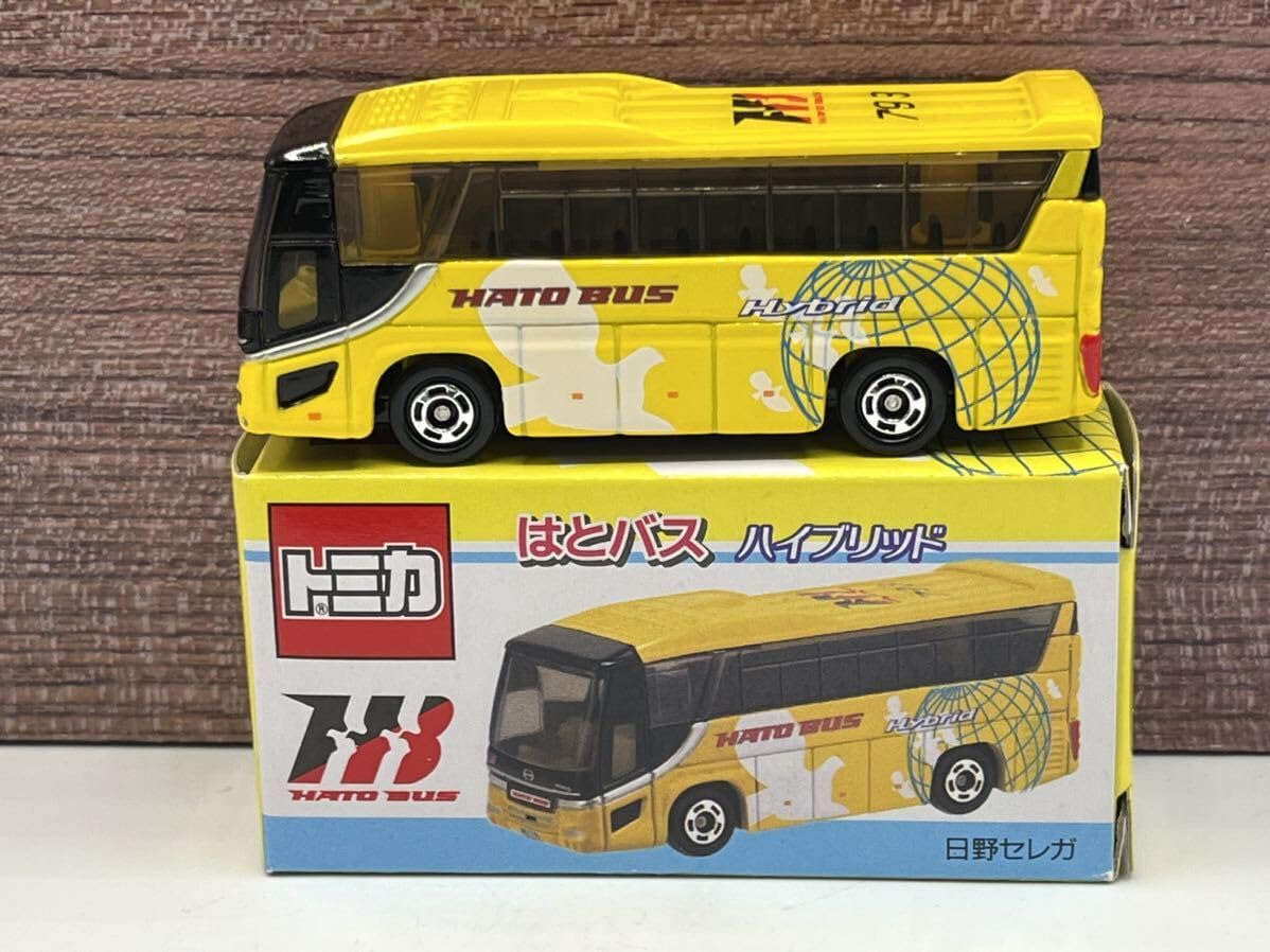 Amazon | トミカ HATO BUS はとバス ハイブリッド HINO 日野 セレガ