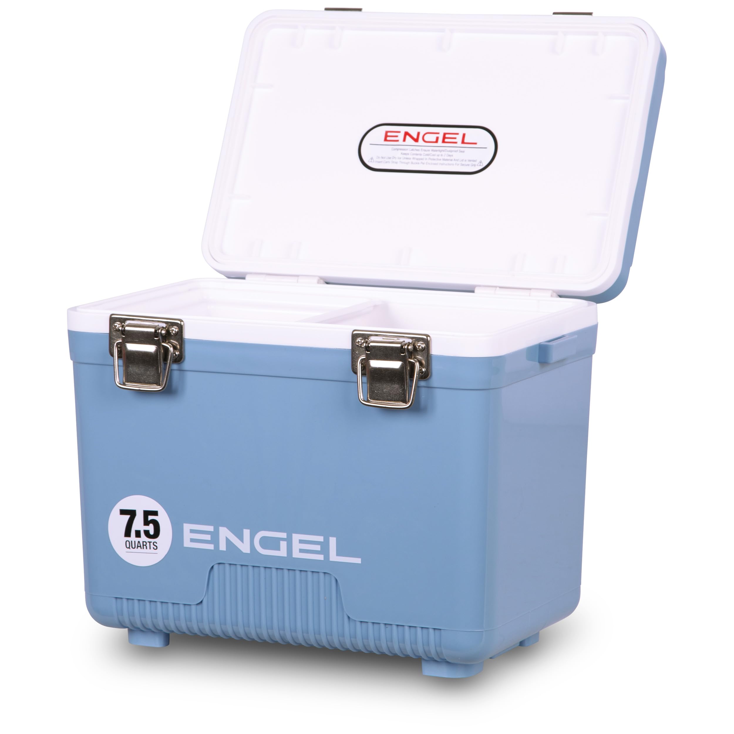 ENGEL Kühlbox 7,5qt (7,1 Liter) Auslaufsicher, Luftdicht, Tragbare, Kleine Kühlbox für Camping, Picknick, Wandern, Festival - Eisbox Ohne Strom für Männer & Frauen, 31 x 20,3 x 25,4 cm