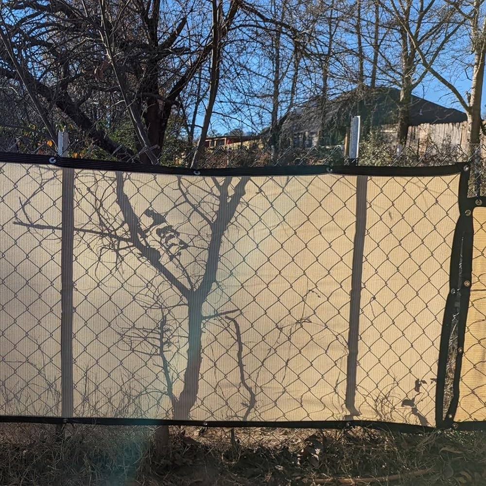 Rolnicza tkanina do winnic i ogrodzeń, 2 x 10 m, osłona przeciwsłoneczna z żywicy UV, na balkon i do ogrodów, wszechstronna siatka do użytku na zewnątrz