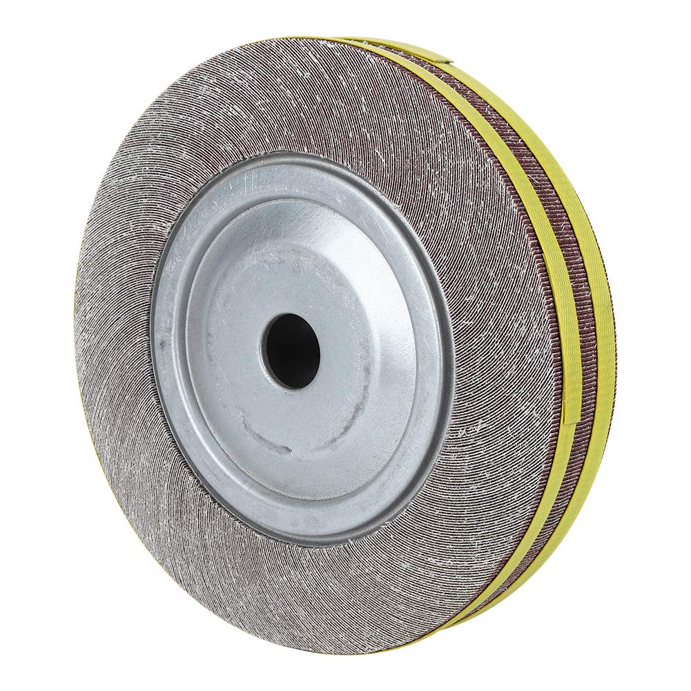 Schleifscheibe zum Polieren von Edelstahlrohren, hocheffiziente, Scheiben, Polierpad für die Endbearbeitung von Metalllöchern (80 Mesh)