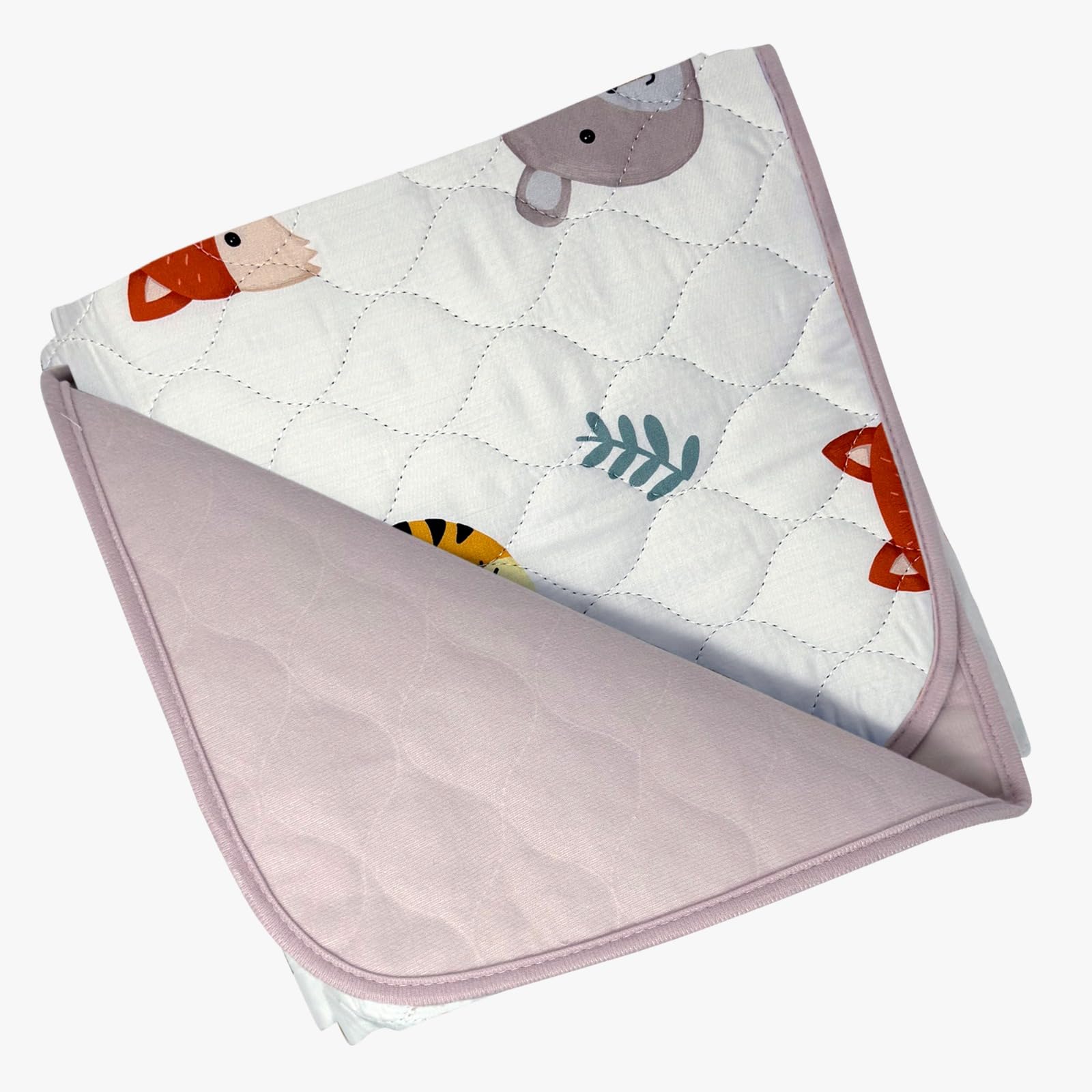 Almohadillas orgánicas para incontinencia para niños y niños pequeños, protectores impermeables de 5 capas para mojar la cama durante la noche, almohadillas reutilizables y lavables para orina,