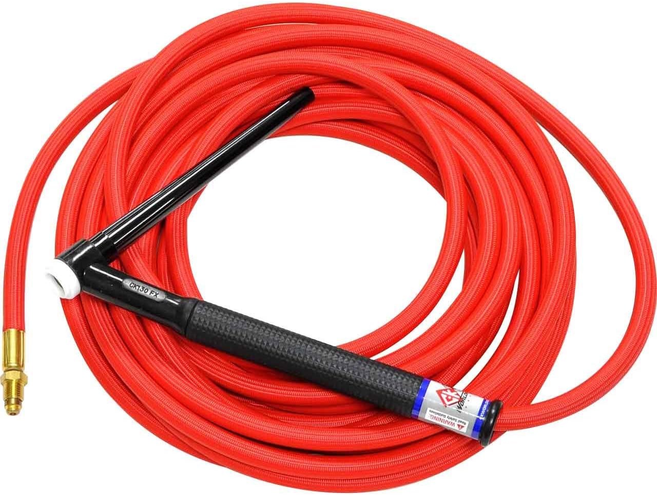 CK130 Air Cooled TIG Torch Kit, Flex, 130A, 25', 1-Pc Super-Flex, CK1325HSF FX