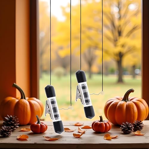 Miniatura 7 de Kit de accesorios mágicos de levitación flotante y callejera de 47.2 in con carrete retractor, 2 trucos de hilo invisible para magos