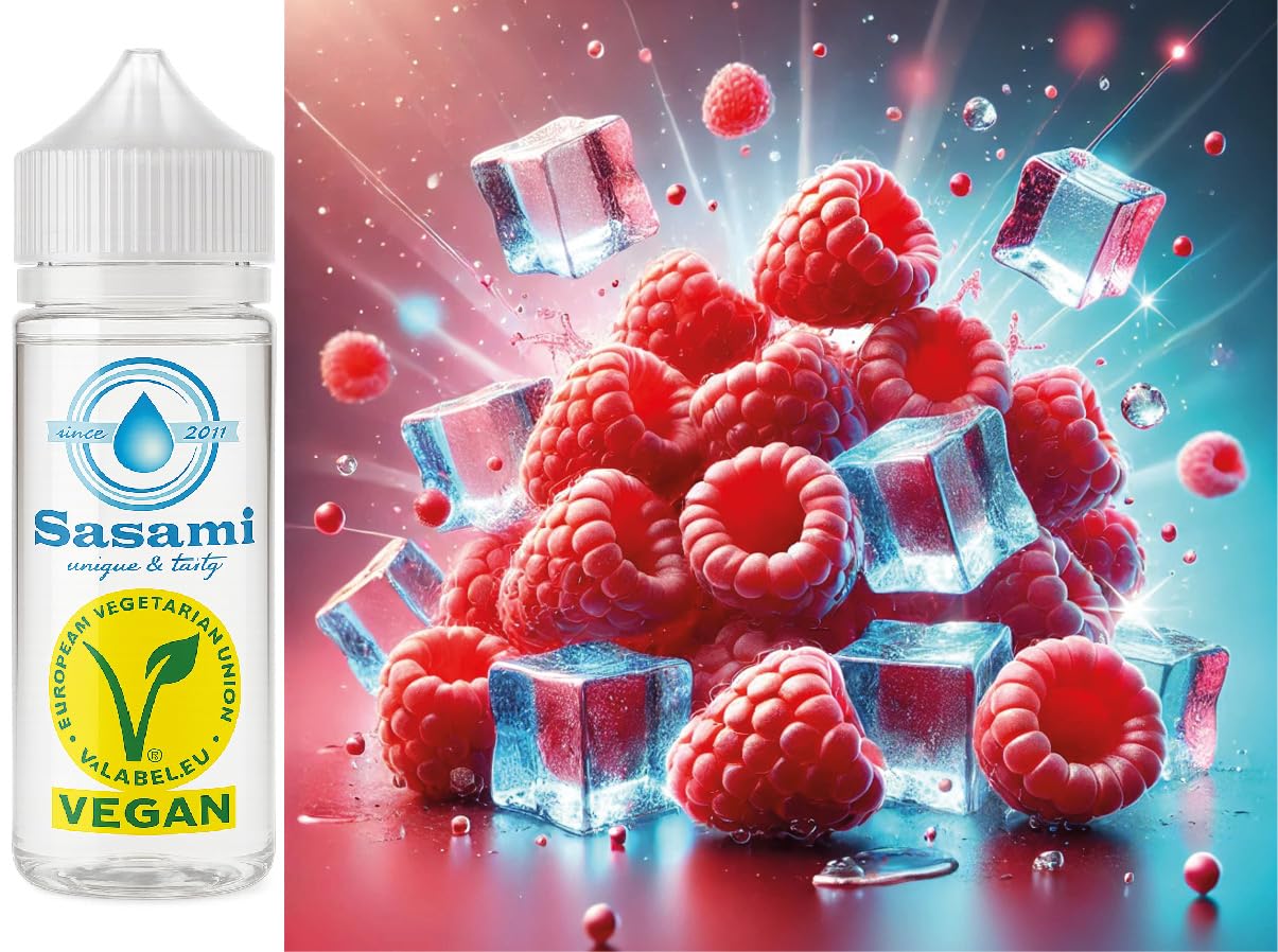 Lampone - raspberry ice aroma concentrato - vegano - Sasami - 100ml