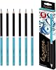 Creative Mark Cezanne Premium Colored Pencils Non-Photo Blue 6 Pack - Highly-Pigmented Drawing Pencils - Coloring Pencils for Drawing, Blueprints, Sketching, and More