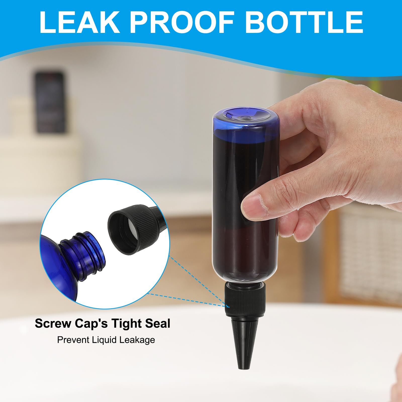 PATIKIL Plastic Applicator Bottle - Image 3