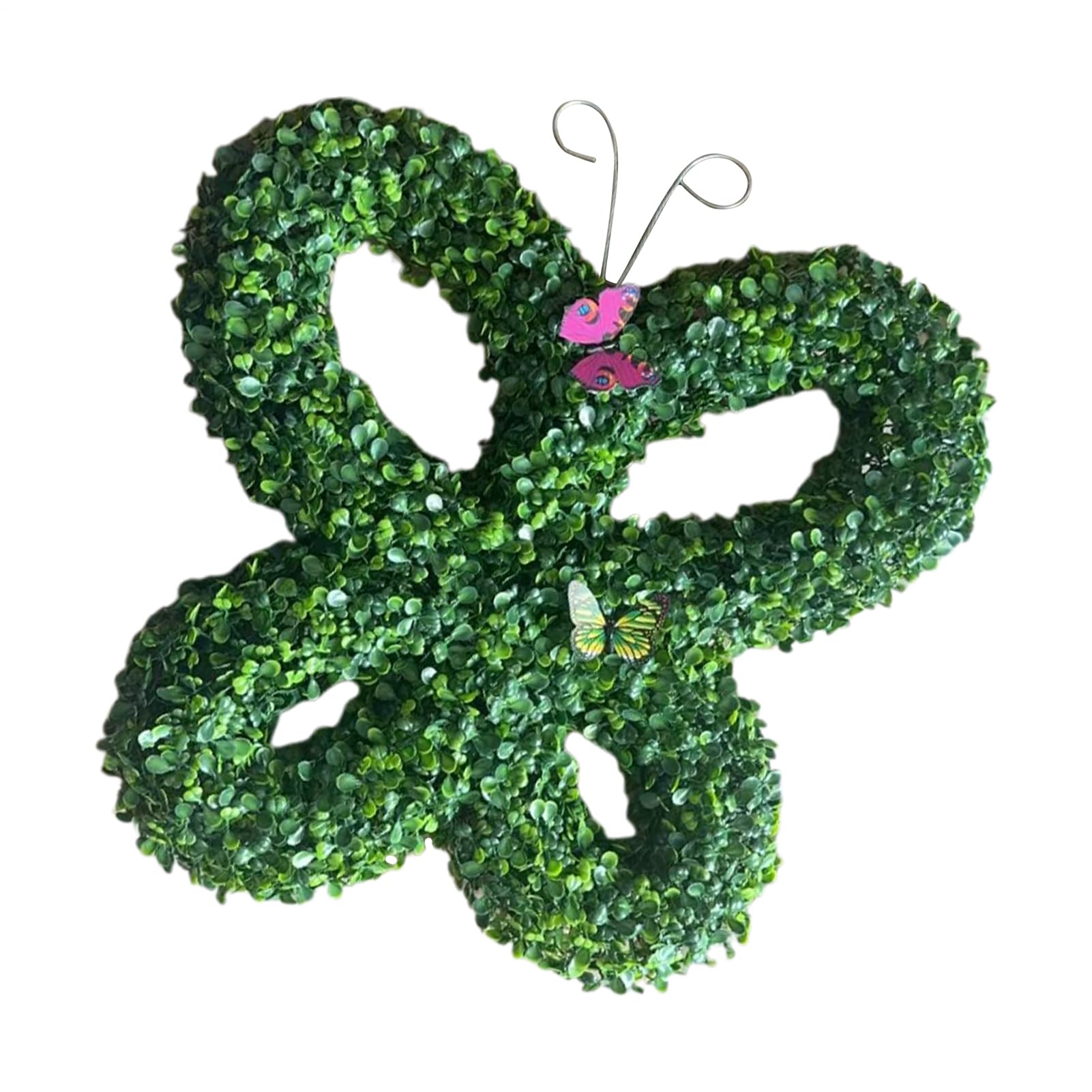 Couronne de porte d'entrée papillon pour créer une ambiance douce en famille