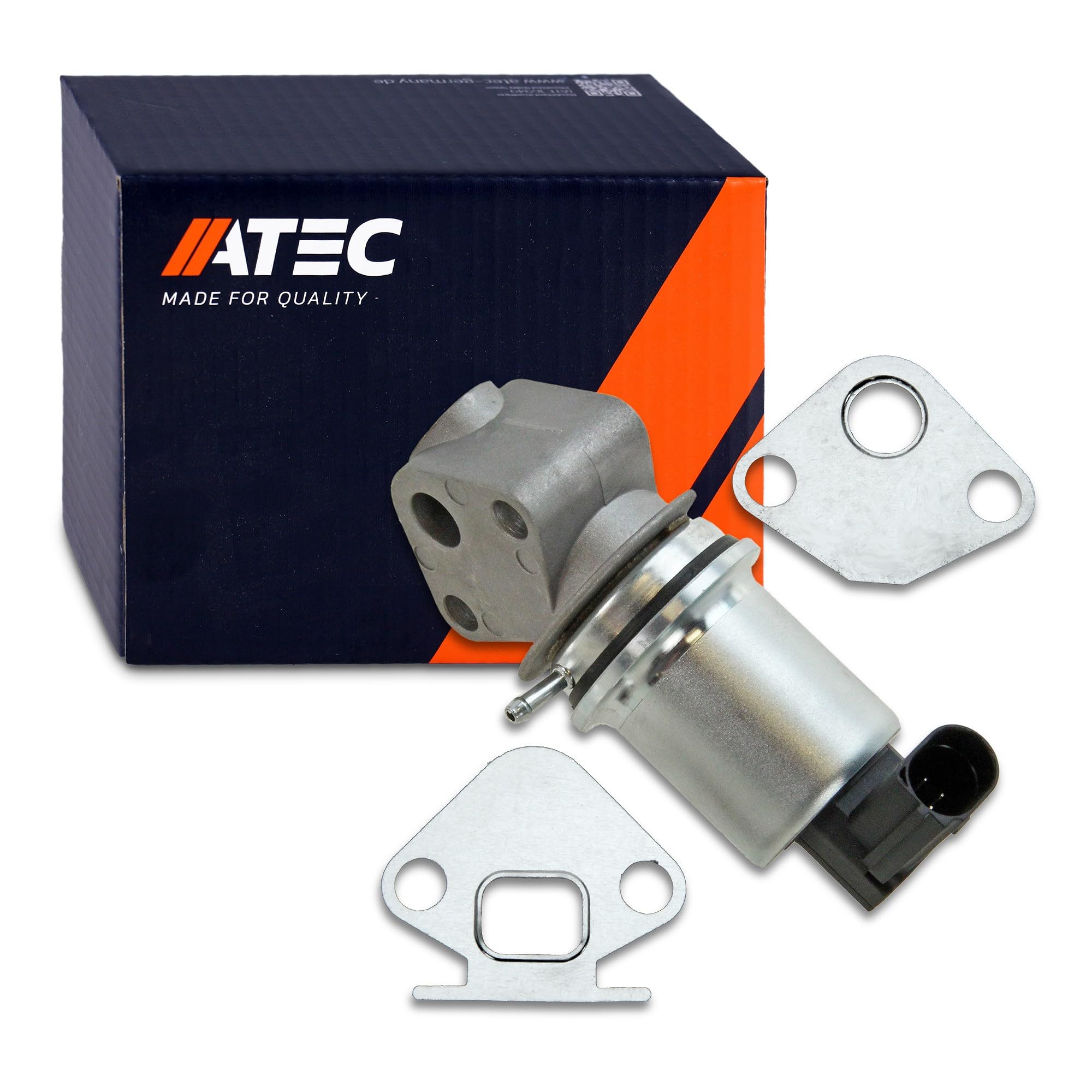 ATEC Germany 1x Elettrovalvola EGR con guarnizione | Compatibile con: SEAT CORDOBA, IBIZA III, SKODA FABIA I, FABIA I Combi, FABIA I Praktik, FABIA I Stufenheck, VW POLO