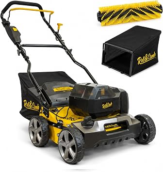 Roll & Comb 602WUS Cordless Artificial Grass Sweeper, 40V