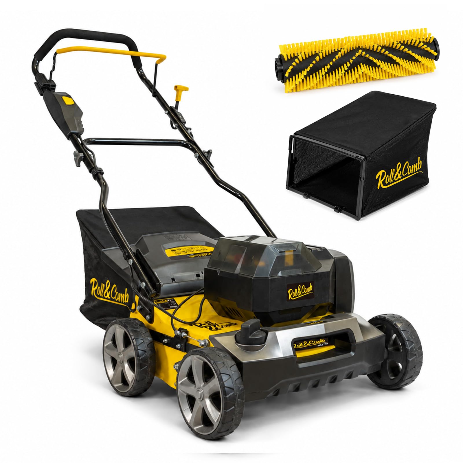 Roll &amp; Comb 602WUS Cordless Artificial Grass Sweeper, 40V