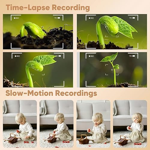 Miniatura 6 de ORDRO Cámara de video 4K Z36-1080P 30FPS videocámara con visión nocturna IR para YouTube, pantalla HD de 3 pulgadas, cámara de vlogging con zoom