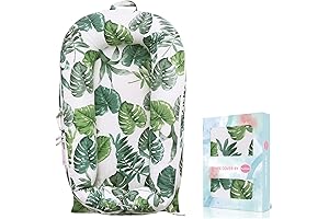 Baby Lounger Cover for DockATot Deluxe+ (Tropic Leaves)