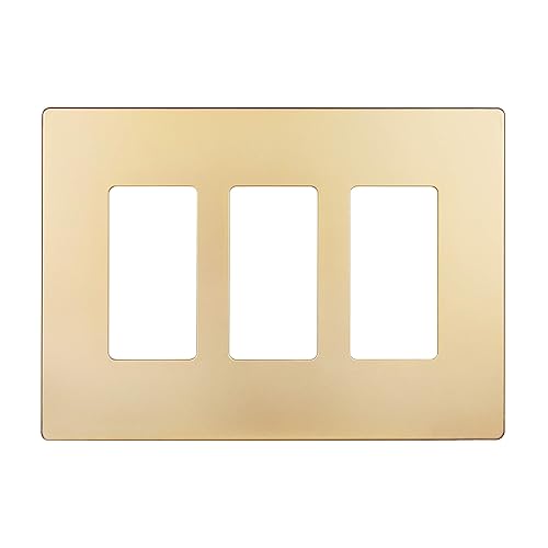 Miniatura 8 de ENERLITES SI8835-W-STICKER - Placa de pared decorativa sin tornillos para tomacorriente de 5entradas, segura para niños, 4.68 x 10.14pulgadas,