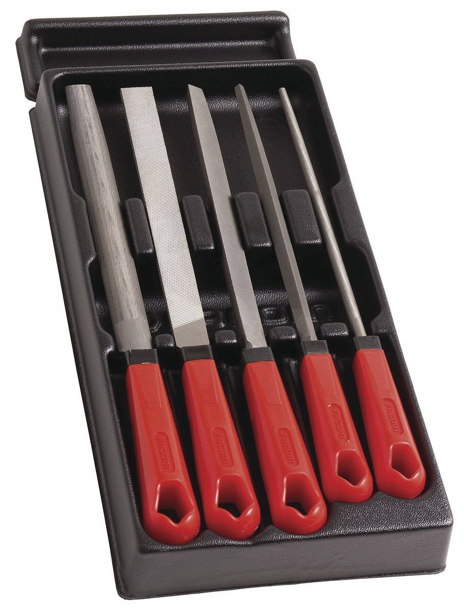 Module Facom LIMPB pour restaurer des pièces métalliques avec 5 limes d'ajustage