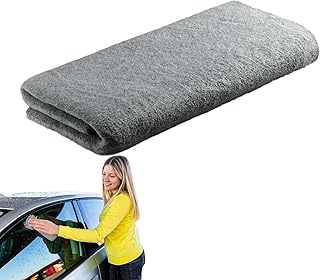 カー用乾燥タオル 車のディテーリング,高吸水 繰り返し使えるマイクロファイバータオル | 車用ポリッシングクロス | 車両 SUV 窓 鏡 ペット 家屋 キッチン 室内 室外 ガレージ乾燥用