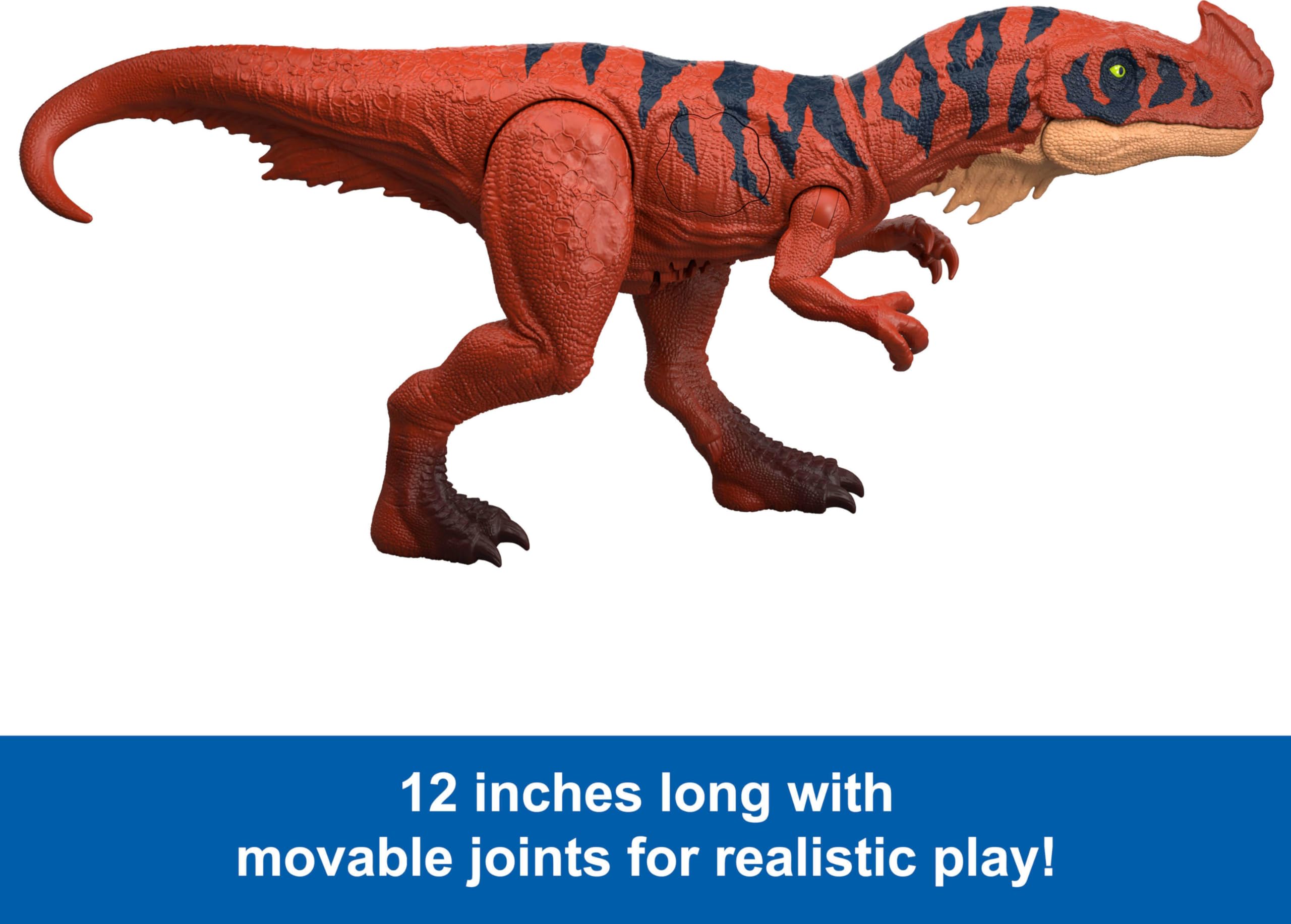 Amazon.com: Mattel Jurassic World Wild Roar Afrovenator Dinosaur