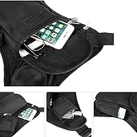 Vista 135 de Bolso de pierna caída para hombre y mujer