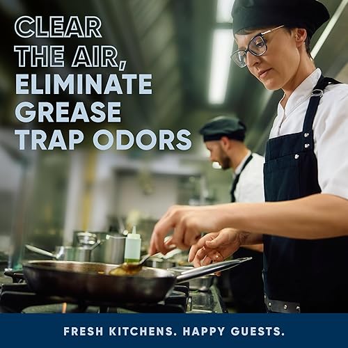 Miniatura 7 de Tratamiento comercial de trampa de grasa  Limpiador de grasa interceptor  Bloque microbiano que digiere continuamente las grasas y elimina olores (5