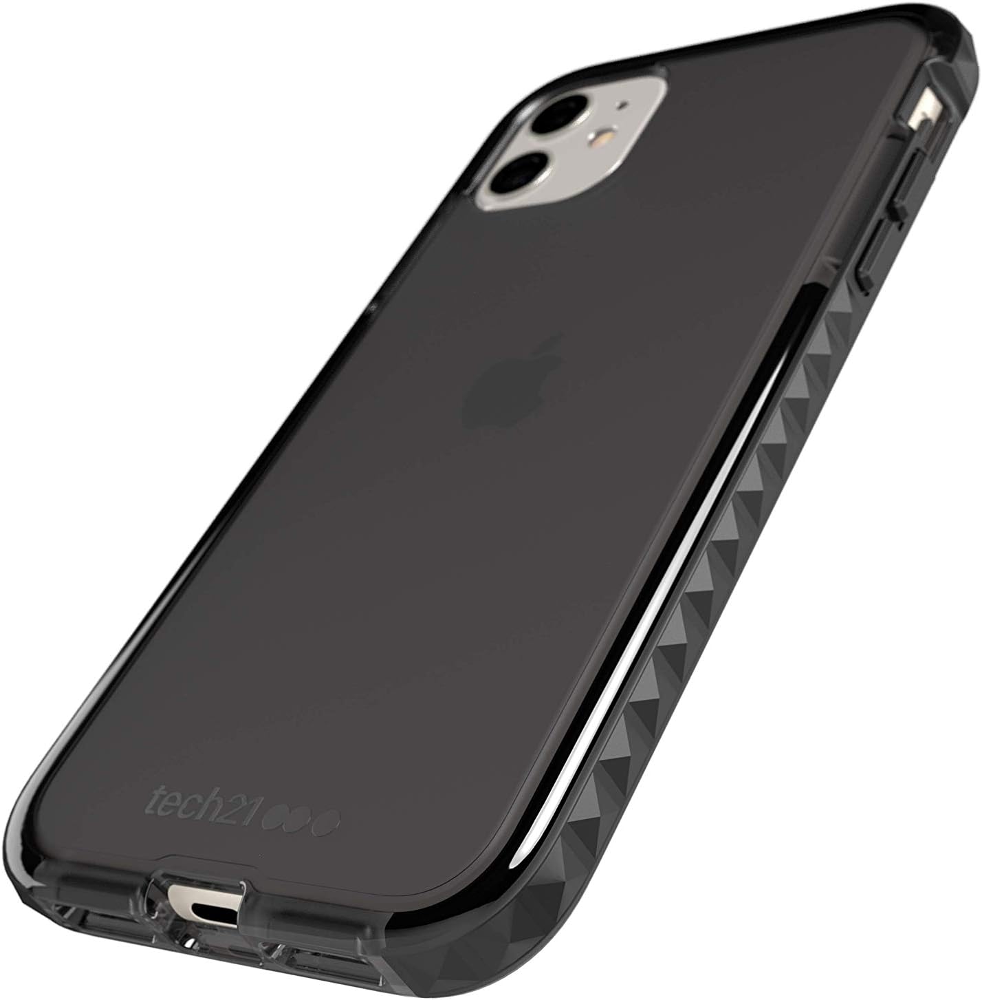 tech21 Evo Rox Phone Case for Apple iPhone 11 with 12 ft. Drop Protection, Black