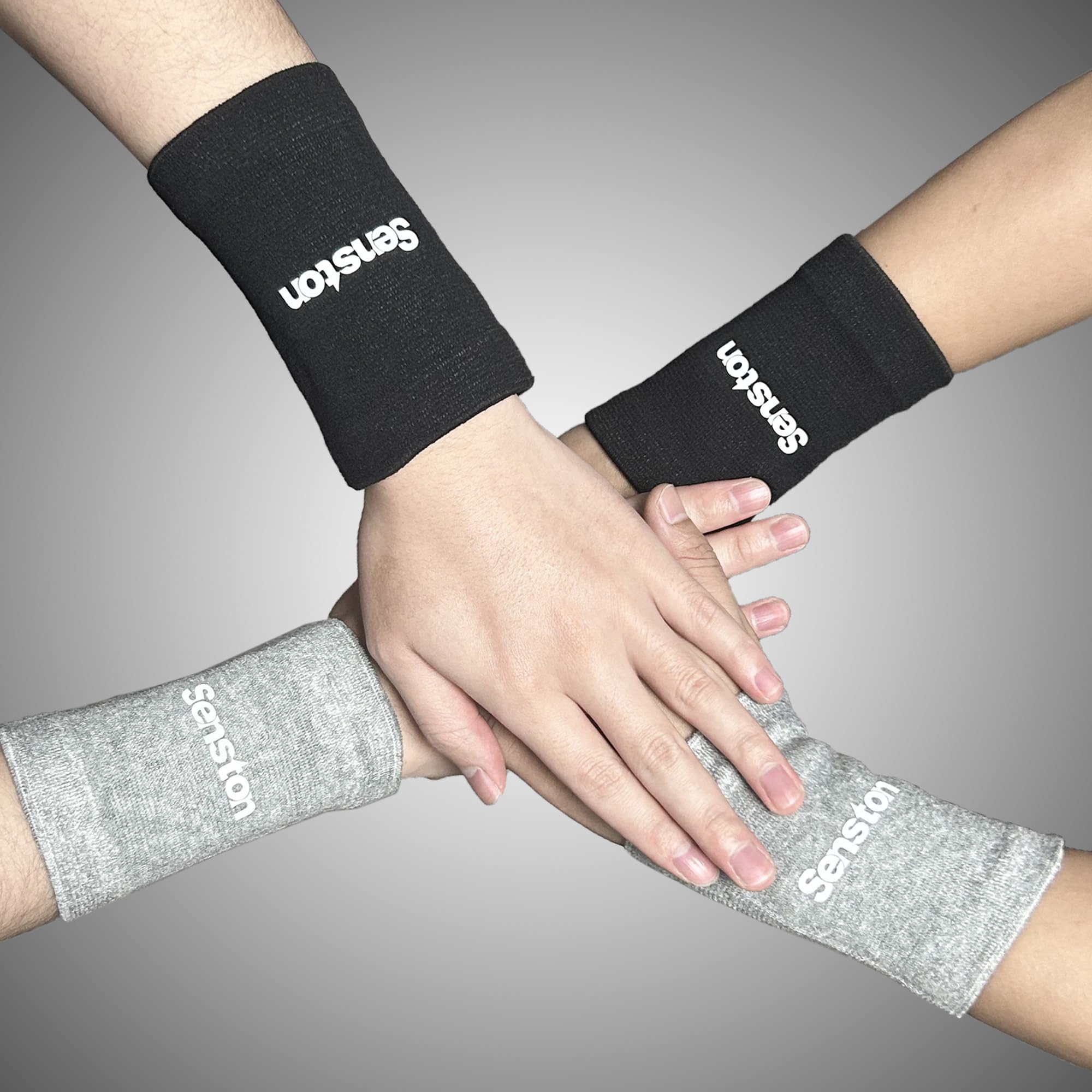 Quelcc 2 zweetbanden voor sport, tennis, sport, zachte zweetband, voor heren en dames, voor basketbal, gymnastiek, tennis, voetbal, 2 stuks