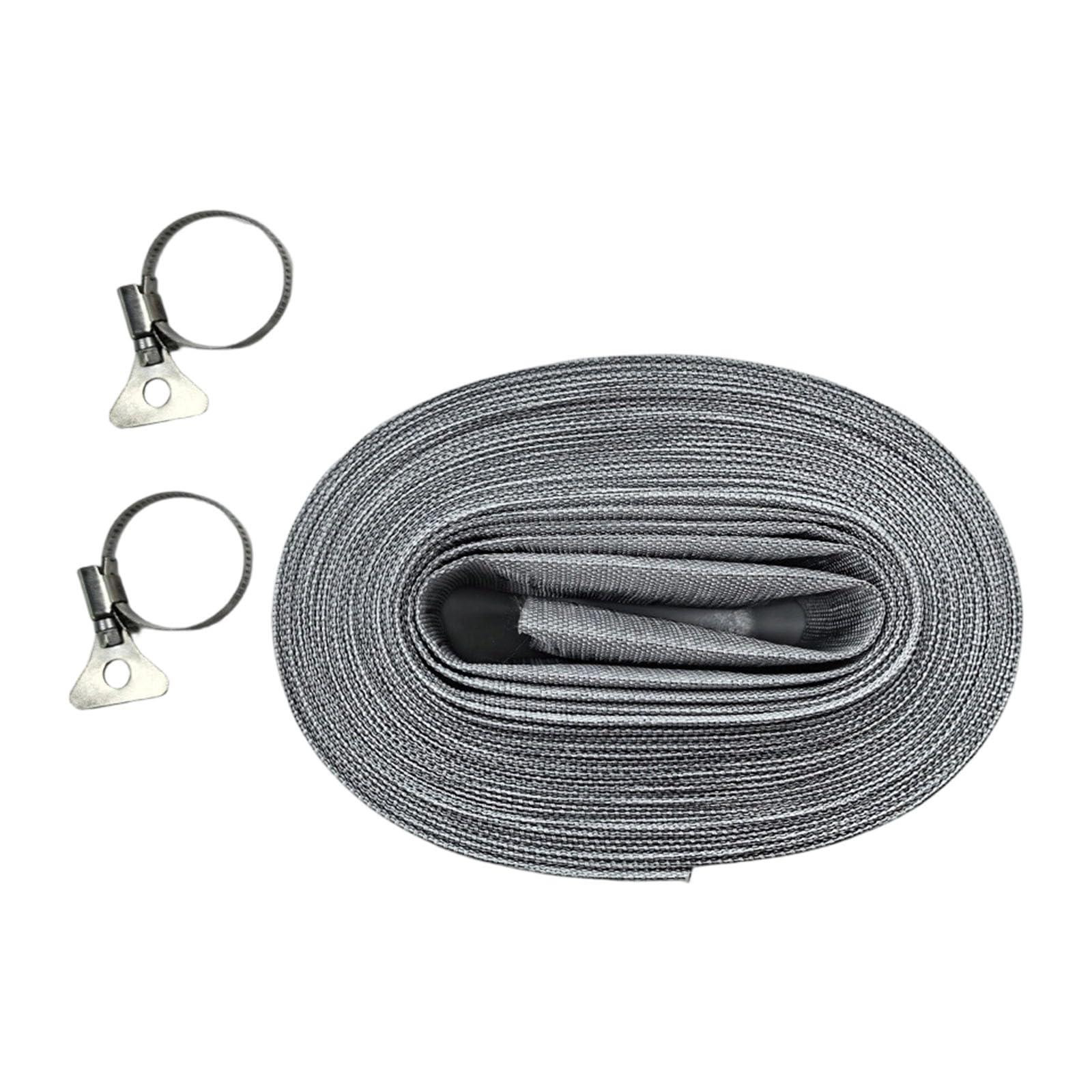 Metal Clamp Hardware Hose Accessory for Connection Repair, Setup Care, Replacement Upkeep, and Home Tasks Hose Connection Accessory Metal Clamp Hardware Replacement Repair Maintenance Garden