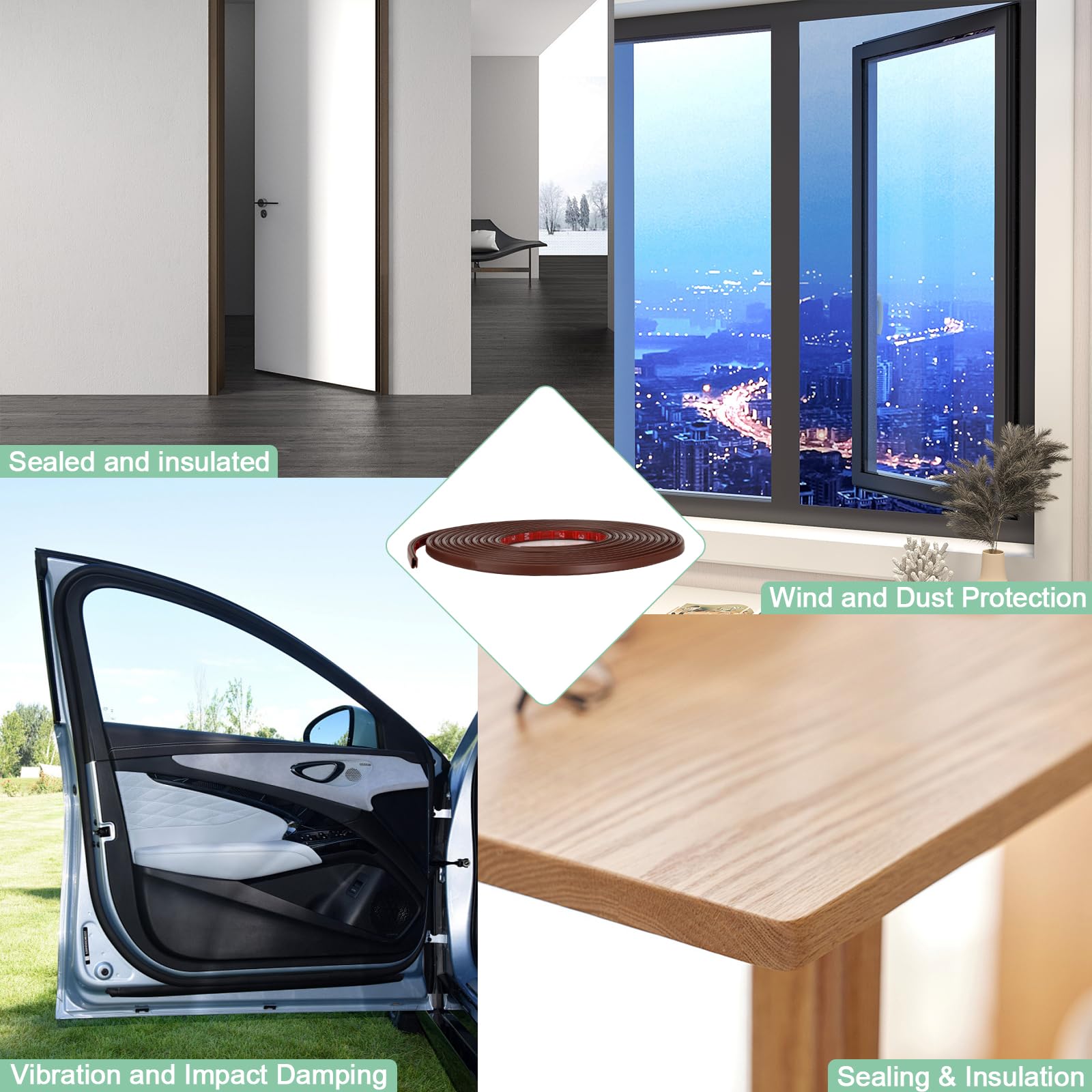 Finestra In PVC BauPLAZA - Bianco 50x45 Cm, Vetrocamera, Apertura Girevole, Isolamento Termico - Foto 4