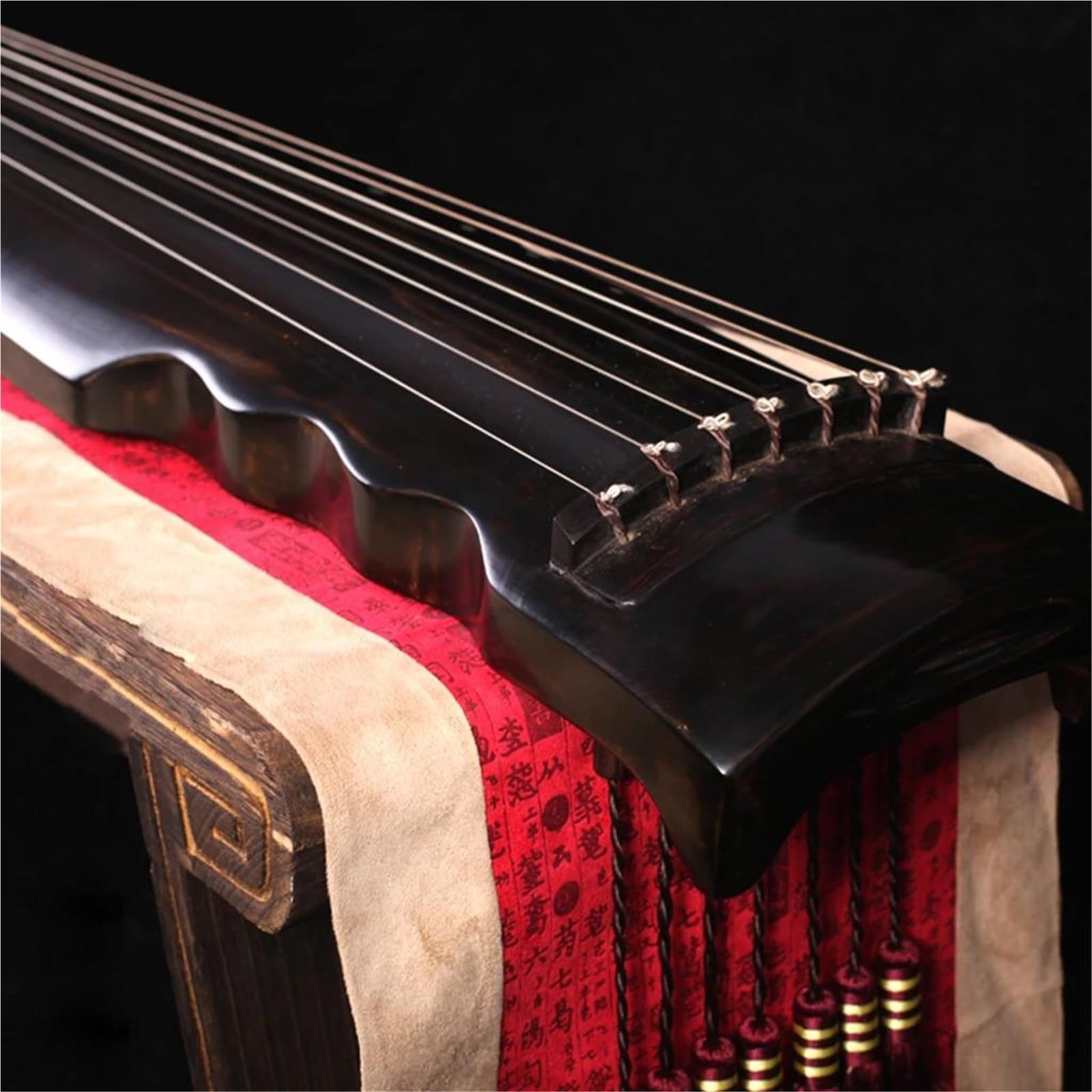Profesjonalny Instrument Guqin 7 Strunowy Ręcznie Robiony