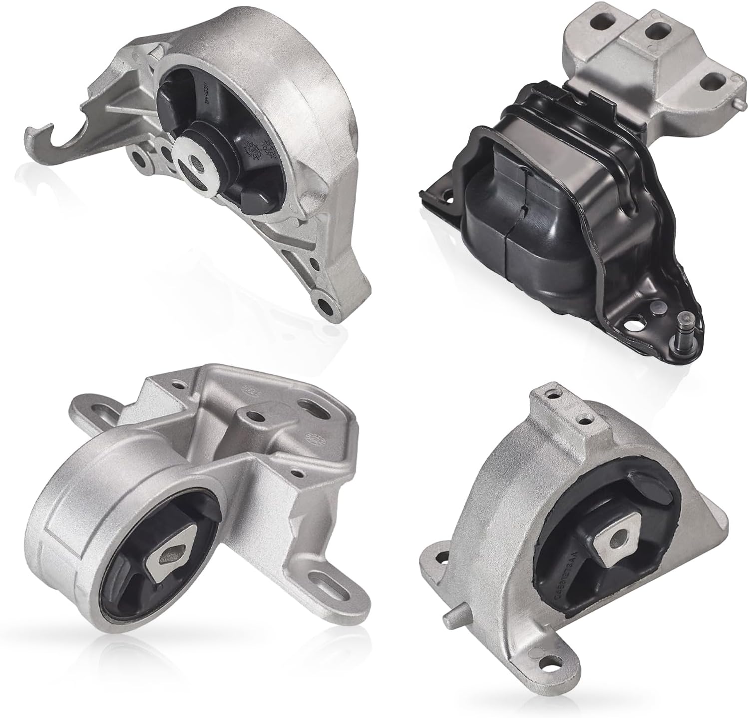 ENA Engine Motor and Trans Mount Set 4 Compatible with Chrysler Dodge 2001 2002 2003 2004 2005 2006 2007 Town & Country Voyager Caravan Grand Caravan 3.3L 3.8L Replacement for A2926 A2928 A2925 A2927