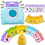 QuTZ ABC Learning Flash Cards for Toddlers 2-4 Bilingual Spanish English, Autism Toys, Speech Therapy Toys, Educational Learning Talking Sight Words Flash Cards for Boys and Girls, 275 Sight Words