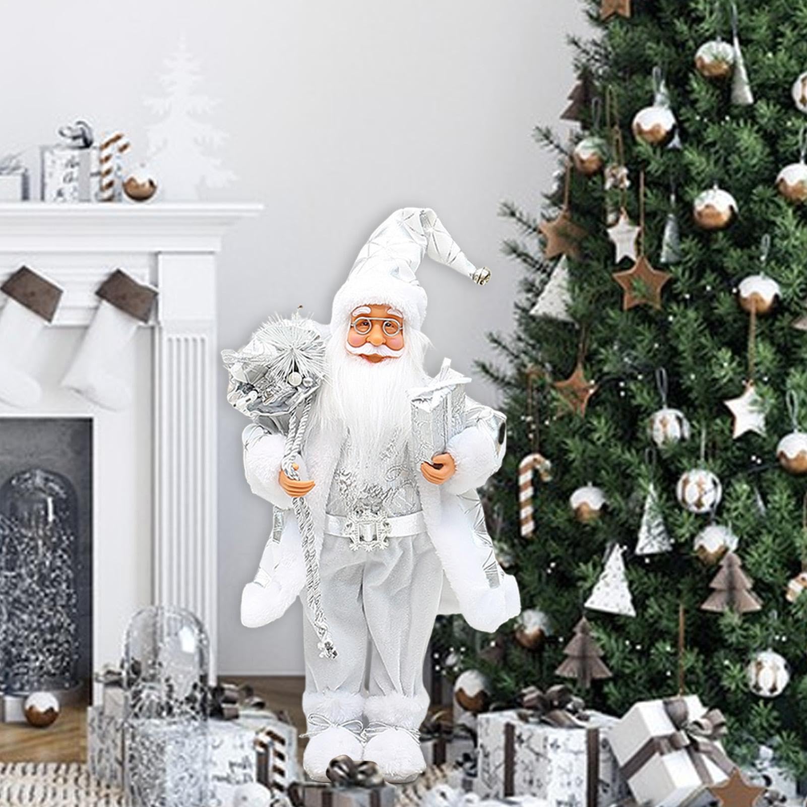 Amazon.co.jp: クリスマス サンタの置物、クリスマス サンタ クロース