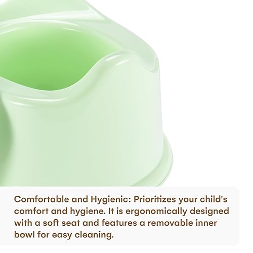 Miniatura 4 de Childlike Behavior Silla para ir al baño - Asiento de entrenamiento de inodoro cómodo y divertido para niños pequeños - Material fácil de limpiar y