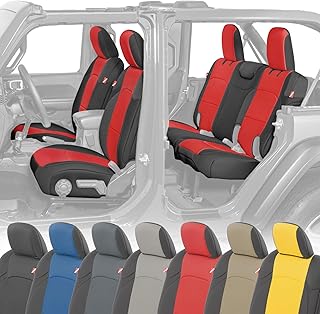 Diver Down Neoprene Seat Cover Set Fits Jeep JL 4-Door 2018-2025 Custom Fit