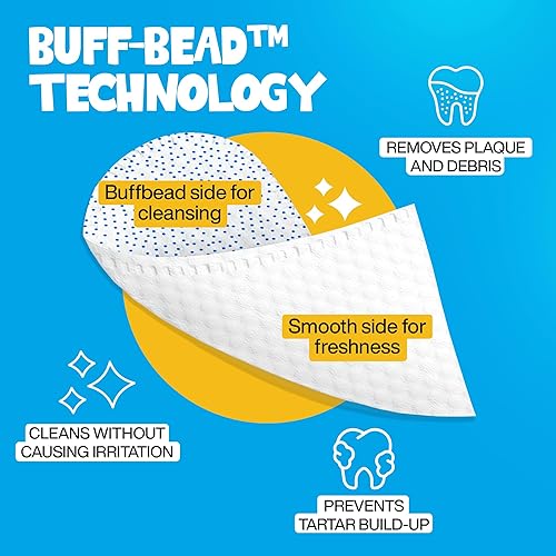 Miniatura 3 de Toallitas de limpieza de dientes de perro, 60 paquetes, toallitas dentales para reducir la placa y el sarro para perros y gatos, toallitas dentales
