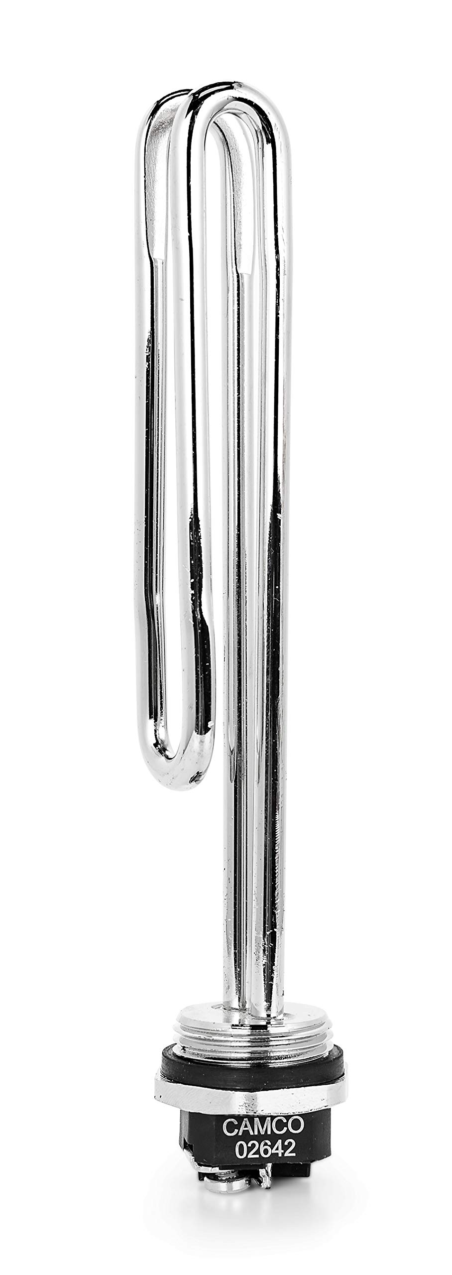 Camco 5500W 240V Screw-in Foldback Water Heater Element – High Watt Density, UL Listed, Fits Most Major Brands