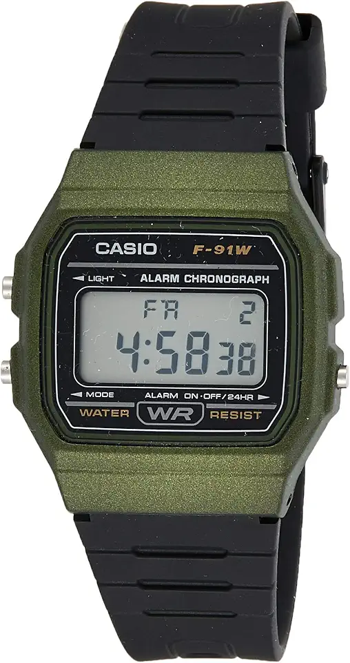 Relógio Digital Feminino Casio F-91WM-3ADF