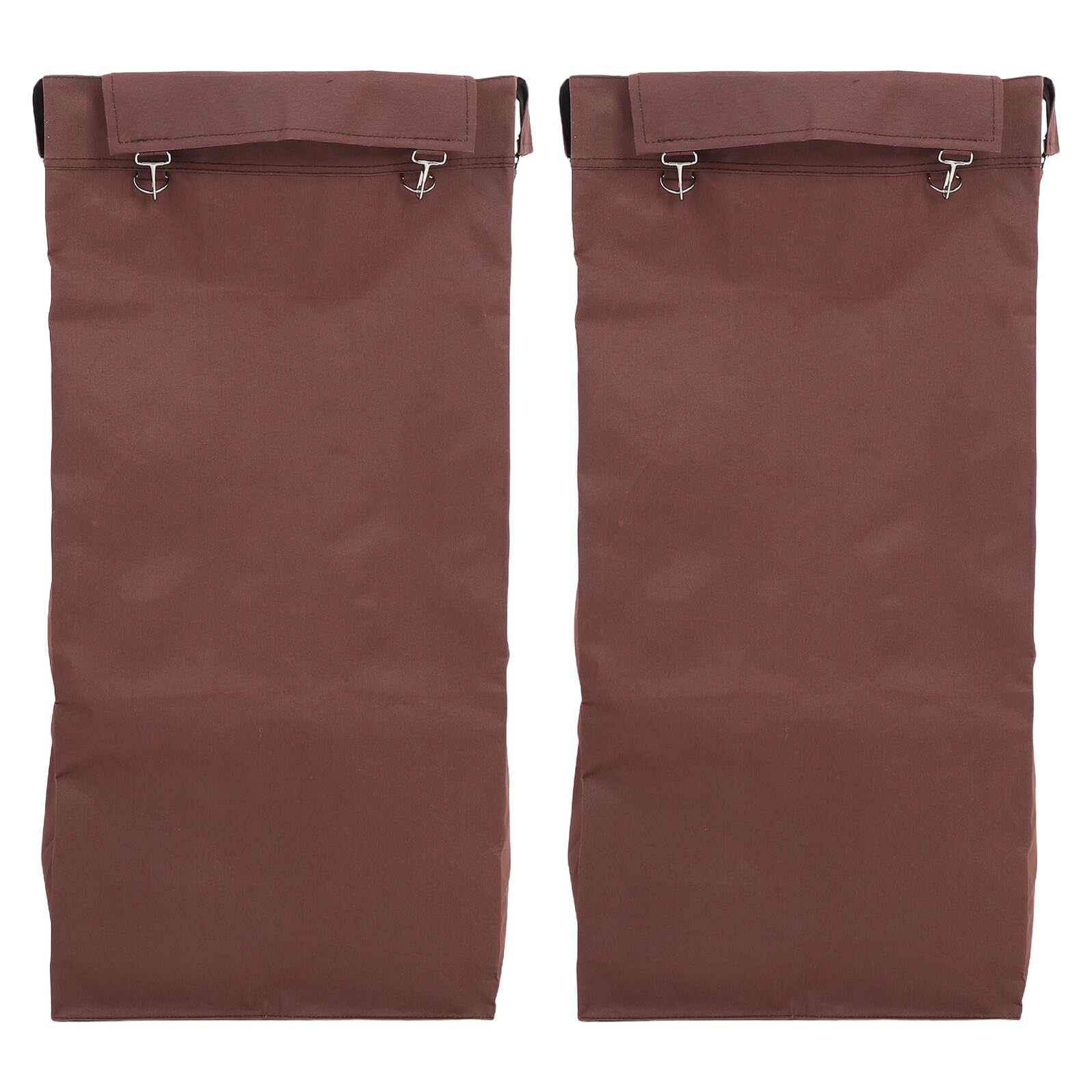 Bolsa para Carrito de Limpieza Comercial 2 Piezas 70 Cm Altura Doble Lado Resistente al Desgarro Ojales Metálicos y Revestimiento para Recogida y Organización en Oficinas y