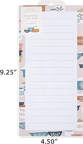 Miniatura 5 de C.R. Gibson, Lily & Val Vintage Bakeware Bloc de notas magnéticas (CM1-25391)