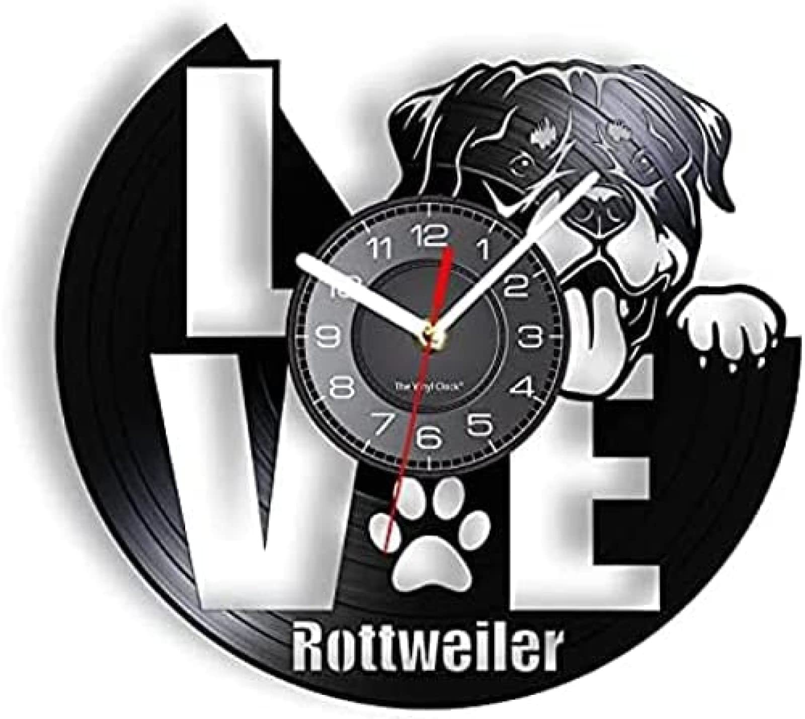 Horloge murale chiots décoration murale salon et bureau