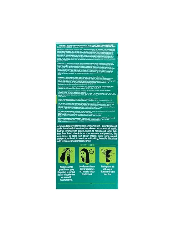 Vasmol Super 33 Kesh Kala 100ml