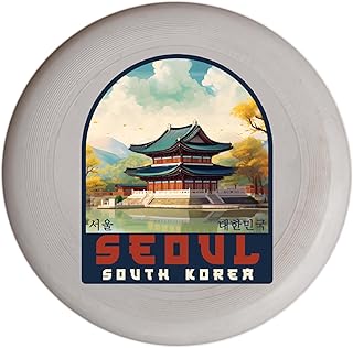Seoul South Korea Design C Souvenir Frisbee Flying Disc 2-Pack