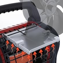 Mr Heater Buddy Fan Bracket - Multi-Purpose Holder for Fireplace Fan & Heated Stuff Shelf, Stand with Clip for Little & Big Buddy, Outdoor Heater Accessory