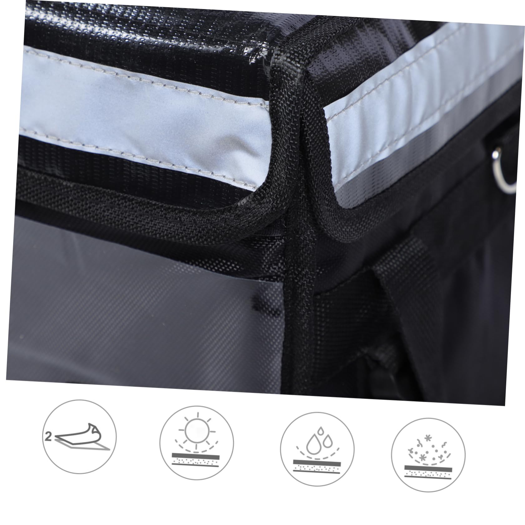 PRETYZOOM Refrigerador Aislado Reforzado Para Reparto Caja Para Reparto De Comida Recipientes Isotérmicos Para Alimentos Para Transporte De Comida Fría