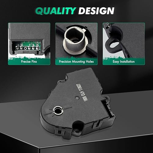 Vista 481 de SCITOO Reemplazo de actuador de puerta de mezcla de calentador HVAC para Ford F-150 2004-2008, para Ford para Lobo 2004-2008, para Lincoln para Mark