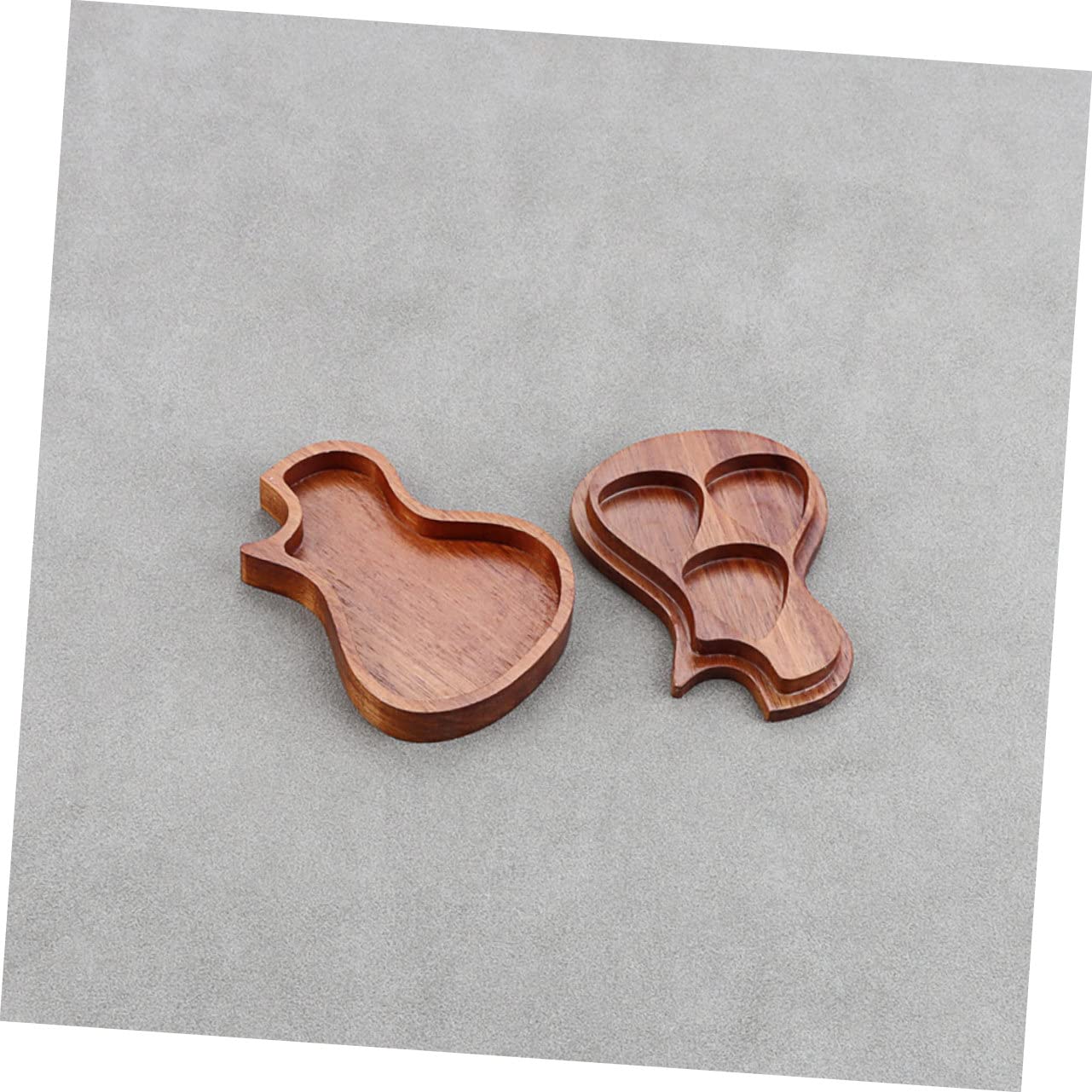 Toyvian 3 sztuki picków gitarowych, kostki, ukulele, uchwyt na gitarę, do wytrychów gitarowych, pojemnik na części gitarowe, i, kostki, akcesoria gitarowe, drewno, Jasnobrązowy3, 9.66X7.27CM,