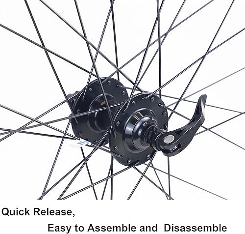 Miniatura 6 de WEEROCK Juego de ruedas MTB de 27529 pulgadas llantas de doble pared de aleación de aluminio para bicicleta de montaña juegos de ruedas delanteras y