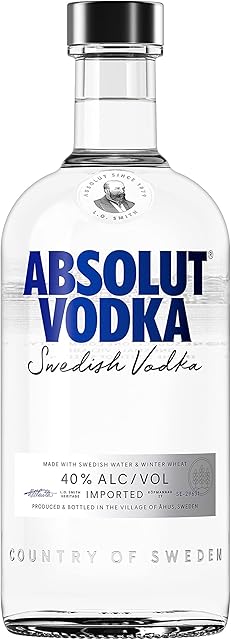 Absolut Original Swedish Vodka, 70 cl