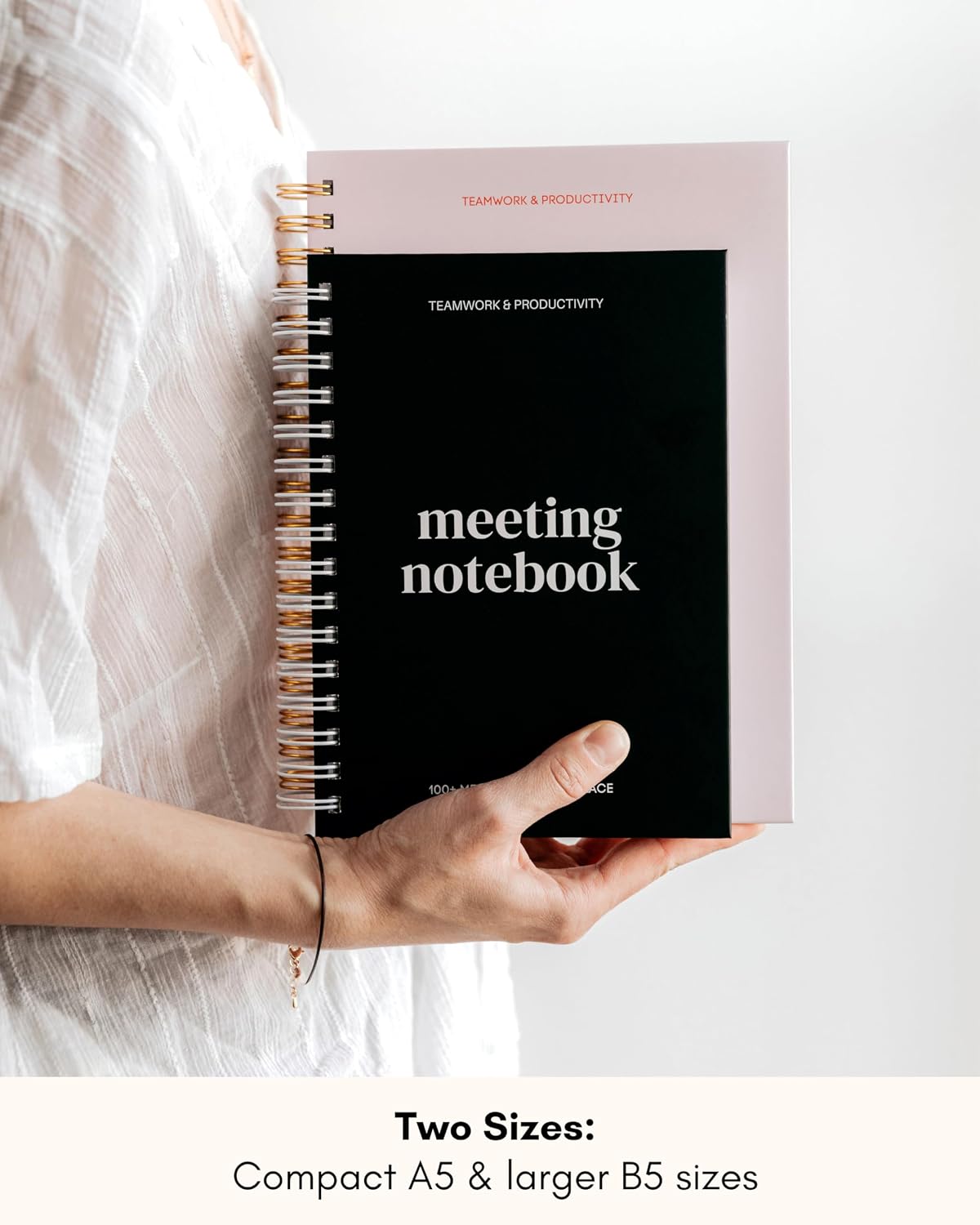 Lamare Meeting Notebook for Work Organization–Work Notebook for Note Taking image 3