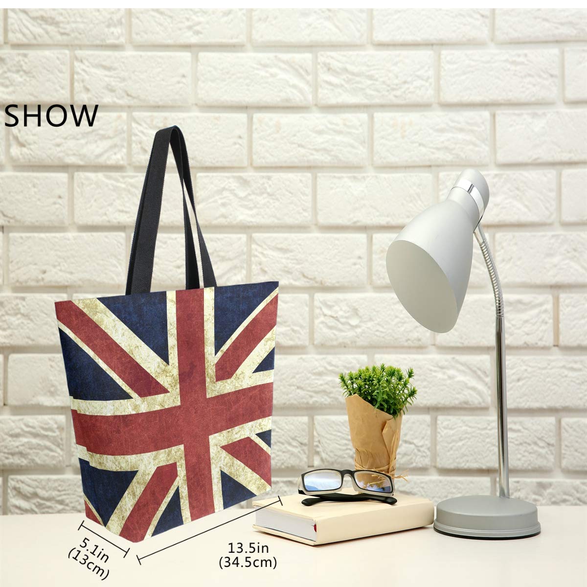 Mnsruu Grand Sac à Main Réutilisable Avec Motif De Chat Union